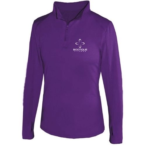 Quarter-Zip Performance Pullover - Purple - Various Sizes - San Diego ...