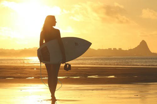 Surfing is a favorite for San Diego Fitness Enthusiasts